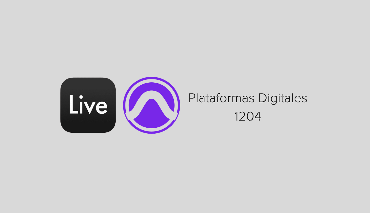 PLATAFORMAS DIGITALES - [IM-PM-AM-PDI202-1204] - [1204]